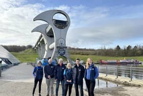The Green Tourism team at The Falkirk Wheel. Pic: Contributed