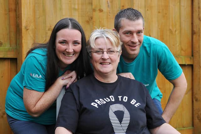 Husband and wife Tim and Kirsty Lynch are both doing a charity skydive later this month to raise money for Neuroendocrine Cancer UK inspired by Kirsty's mum Anne Hall who herself has the neuroendorine cancer