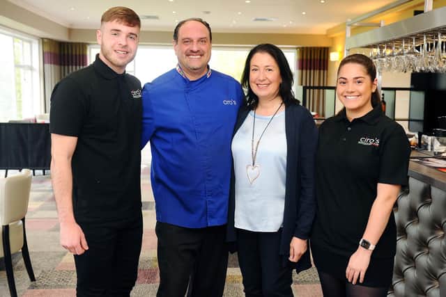 Ciro's at Glenbervie, run by the Cirillo family,  received a Highly Recommended in the Best Italian Restaurant category at the awards.