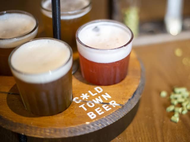 Edinburgh's Cold Town House is now offering guided group tours of its in-house microbrewery, which feature a four-sample tasting session. Picture: Lisa Ferguson.