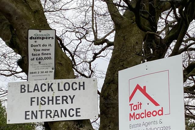 Lodge plans have been unveiled for the Black Loch in the Braes