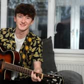 Denny teenager Cameron Ledwidge has progressed past the blind auditions stage of The Voice. Picture: Michael Gillen.