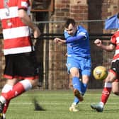 Bo'ness Athletic go forward against Armadale Thistle (Pics by Alan Murray)