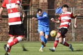 Bo'ness Athletic go forward against Armadale Thistle (Pics by Alan Murray)