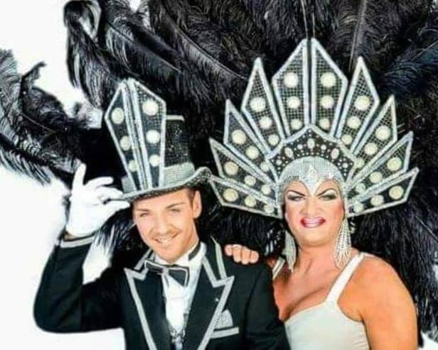 Award winning comedy cabaret act Top Hat and Heels will be the star turn on the night