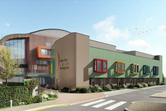 An artists impression of the new neo-natal unit