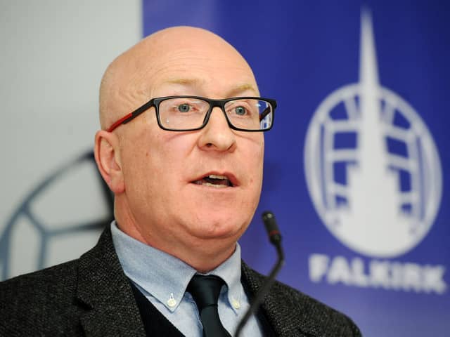 Falkirk FC chairman Gary Deans (Pic: Michael Gillen)