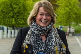 Michelle Thomson, MSP for Falkirk East, will be touring communities in her constituency to hear local residents' views this summer. Pic: Lisa Ferguson.