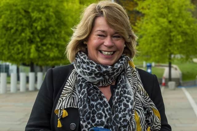 Michelle Thomson, MSP for Falkirk East, will be touring communities in her constituency to hear local residents' views this summer. Pic: Lisa Ferguson.
