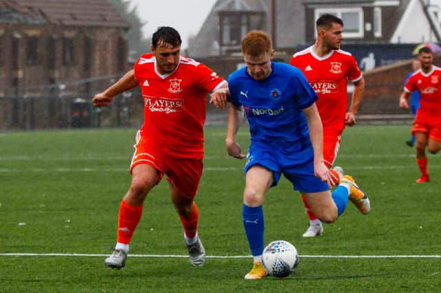 Scott Sinclair is the top goalscorer in the division (Pic Scott Louden)