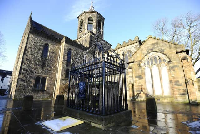 The event takes place in Falkirk Trinity Church hall. Pic: Alan Murray