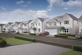 CGI impression of new Miller Homes Station Brae development in Maddiston.
