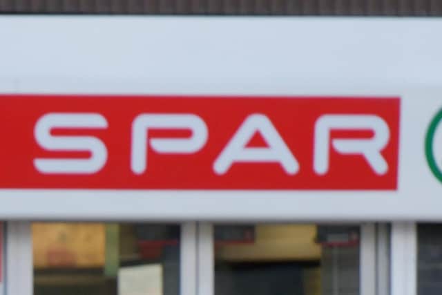 Copeland stole a quantity of alcohol from the Spar in Charlotte Dundas Court, Grangemouth
(Picture: Michael Gillen, National World)