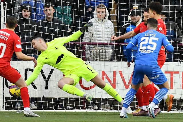 PJ Morrison made a number of key saves to keep Kelty out