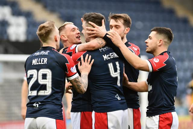 02-03-2024. Picture Michael Gillen. FALKIRK. Falkirk Stadium. Falkirk FC v Annan Athletic FC. Season 2023 - 2024. Matchday 26. SPFL cinch League One