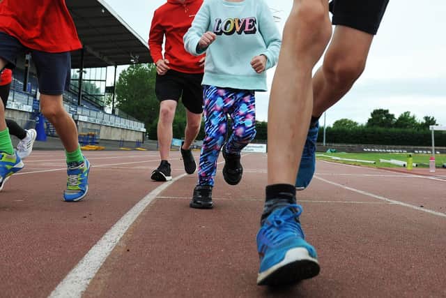 The funding will allow some children to take part in athletics camps and other activities. File pic.