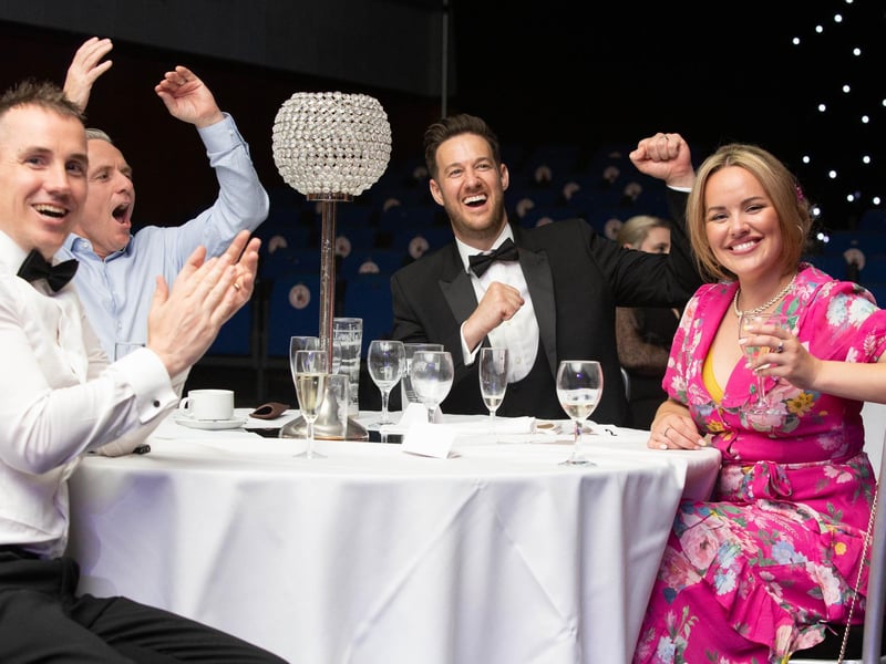 The News Business Excellence Awards 2021 in the Portsmouth Guildhall on 8 July 2021. Pictured: Various candid shots during the event. Picture: Habibur Rahman