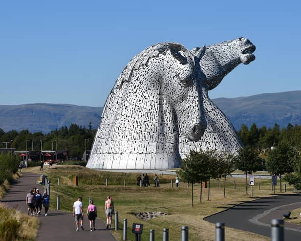 Falkirk - which includes attractions like the world famous Kelpies - has been named the best family destination in Scotland  (Picture: Michael Gillen, National World)