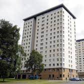 Mine water could possibly be used to power heating systems in high rise flats in Falkirk's Callendar Park. Pic: Michael Gillen