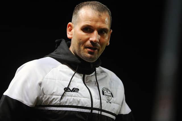 East Stirlingshire manager Derek Ure (Pic Scott Louden)