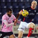 Conor Sammon scored Falkirk's second goal in their 201 win over Peterhead last weekend