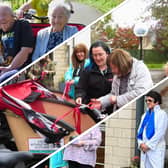 Elvis was on hand to help William Simpson Care Home unveil their brand new trishaws
(Picture: Submitted)
