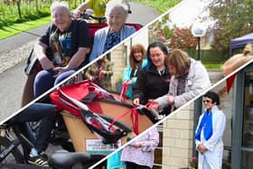 Elvis was on hand to help William Simpson Care Home unveil their brand new trishaws
(Picture: Submitted)