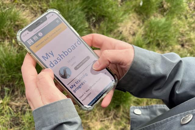 Young people can go online for free and increase their skills with the Climate Ranger training (Picture: Submitted)