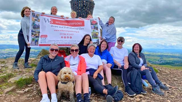 The William Simpson Home hill walkers conquer Dumyat
(Picture: Submitted)