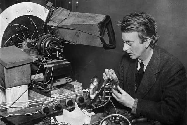 John Logie Baird had family links to the Falkirk area.
