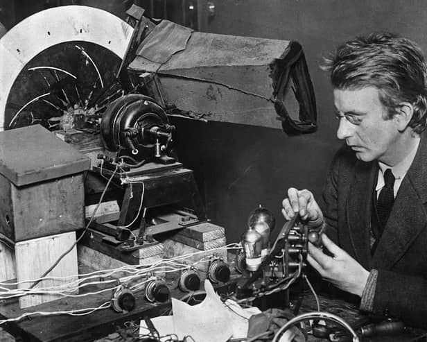 John Logie Baird had family links to the Falkirk area.