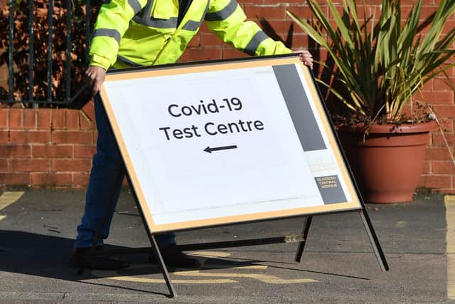 The temporary COVID-19 testing centre will be located at Bon'ess Recreation Centre until Sunday, March 14