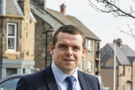 Scottish Conservatives leader Douglas Ross. Picture: Lisa Ferguson.