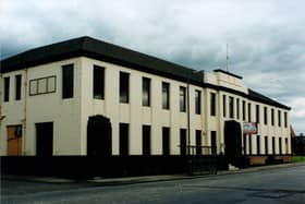 The art deco office of Falkirk Iron Company, opened in 1936 and designed by John G Callander, is now flats
