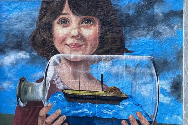 Donna Forrester's beautiful mural (Picture: Submitted)