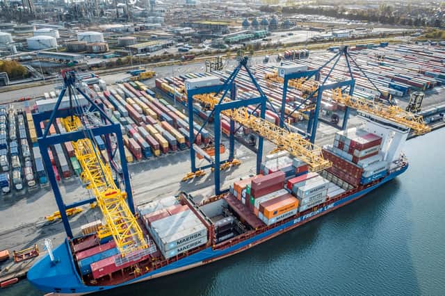 The expansion move will scale up and modernise the Port of Grangemouth's current rail capacity to create an extended dual rail siding of 775 metres – currently 200 metres – capable of handling the longest freight trains on the UK network. Contributed.