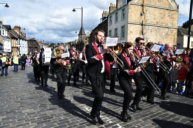 The bands continued to entertain the crowds.