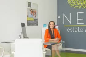 Lyndsay Ogg, owner of NEST Estate Agency in Falkirk.