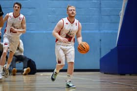 19-01-2024. Picture Michael Gillen. GRANGEMOUTH. Grangemouth Sports Complex. Sony Centre Fury SM v Glasgow University GSC. Jonny Bunyan returns to Falkirk Fury.