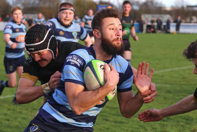 Amaury Goulley scored try for hosts