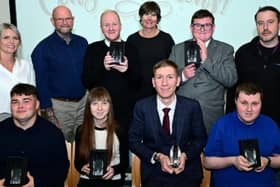 Falkirk area students with additional support needs have graduated from their one-year internship at Forth Valley Royal Hospital. The six students experienced various work placements across multiple areas based in the hospital as part of DNF Project Search. (Contributed).