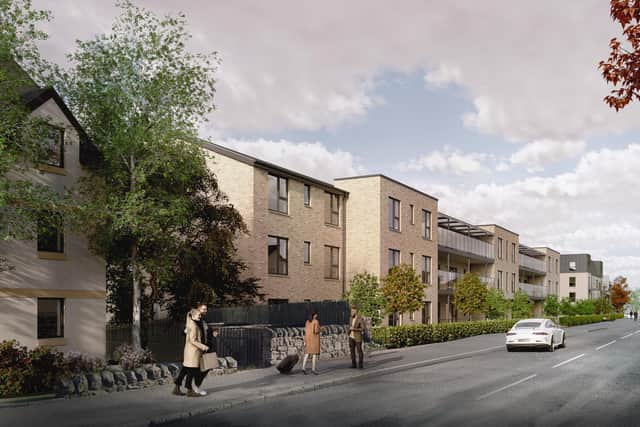 Work has now started on the development in Edinburgh Road.
