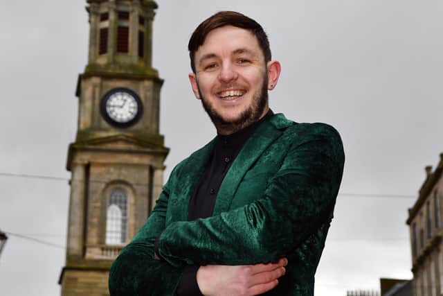 Steffan McGechie is about to appear on telly's Starstruck singing show