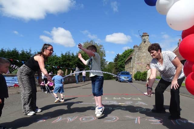 Fun at the VE Day Party