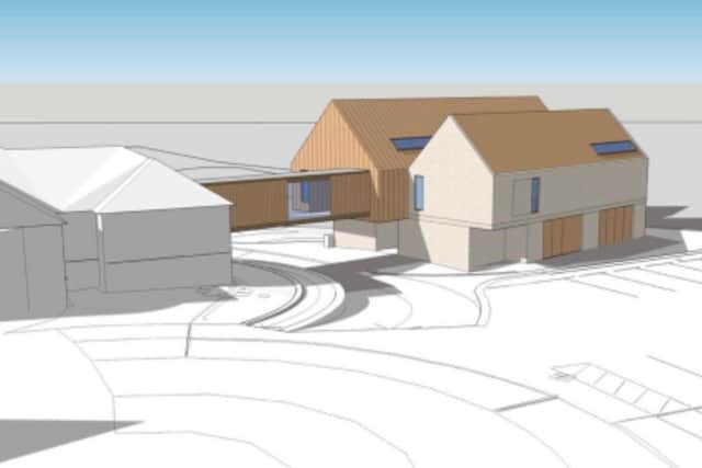 How Strathcarron Hospice could look after plans to expand were approved by councillors