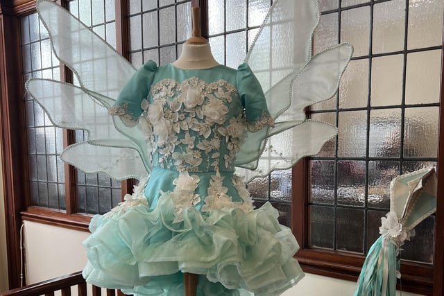 Bo'ness Fair for the Fair Outfit: 2019 Queen of the Fairies Zara Bell