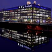 A general view of the BBC Scotland headquarters at Pacific Quay in Glasgow. Picture: Jeff J Mitchell/Getty Images