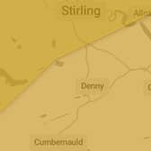 Storm Isha hit Scotland overnight on Sunday.  (Pic: Met Office)