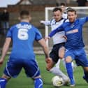 Bo'ness United in action. They now have competition in the senior ranks from Bo'ness Athletic. (Pic by Alan Murray)