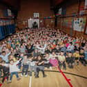 It's time to celebrate and what better way than a giant party for the entire school.